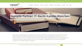 
                            7. Inpsyde Partner: IT-Recht Kanzlei München | Inpsyde