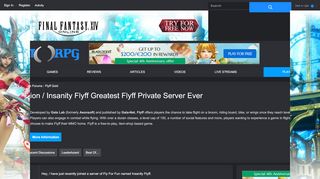 
                            13. Insanity Flyff Greatest Flyff Private Server Ever — MMORPG.com Forums