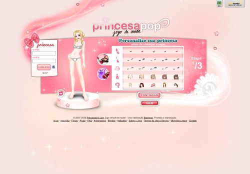 
                            13. Inscrição- Princesa Pop, jogo de moda! Jogo de meninas e jogo para ...