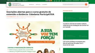 
                            11. Inscrições abertas para o curso gratuito de extensão a distância ...