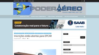 
                            8. Inscrições estão abertas para EPCAR - Poder Aéreo - Forças Aéreas ...