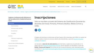 
                            7. Inscripciones | Buenos Aires Ciudad - Gobierno de la Ciudad ...