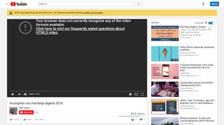 
                            4. Inscription sur martship algerie 2016 - YouTube