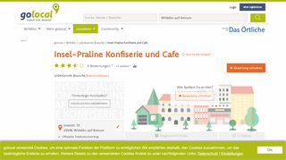 
                            6. Insel-Praline Konfiserie und Cafe - 4 Bewertungen - Wittdün auf ...