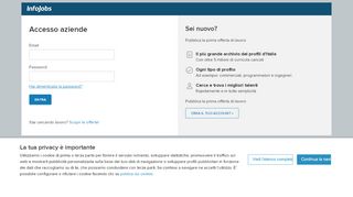 
                            6. Inserire annunci di lavoro, prova il servizio - InfoJobs
