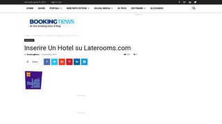 
                            7. Inserire Un Hotel su Laterooms.com | Booking News