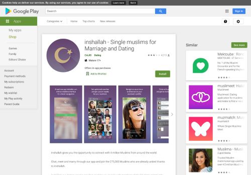 
                            13. inshallah - Single muslims for Marriage and Dating - Apps on Google ...