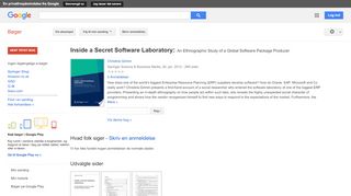 
                            11. Inside a Secret Software Laboratory: An Ethnographic Study of a ...