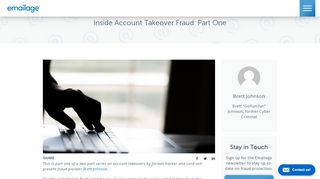 
                            4. Inside Account Takeover Fraud: Part One - Emailage