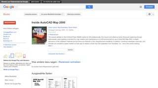 
                            10. Inside AutoCAD Map 2000 - Google Books-Ergebnisseite