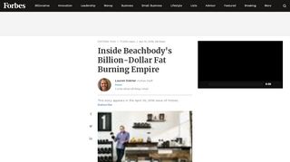 
                            10. Inside Beachbody's Billion-Dollar Fat Burning Empire - Forbes