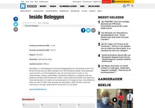 
                            6. Inside Beleggen - Het Nieuwsblad