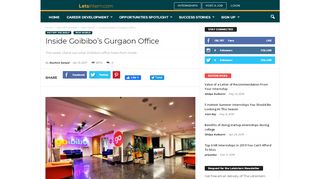 
                            9. Inside Goibibo's Gurgaon Office | Student Resource - Learning Centre ...