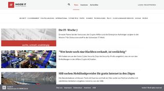 
                            13. Inside-IT: Bluewin Hosting-Kunden gehen zu Cybernet