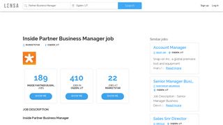 
                            12. Inside Partner Business Manager job in Ogden - MarketStar - Lensa.com
