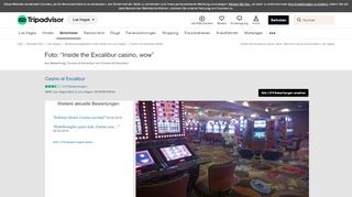 
                            12. Inside the Excalibur casino, wow - Bild von Casino at Excalibur, Las ...