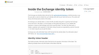
                            7. Inside the Exchange identity token in an Outlook add-in - Outlook ...