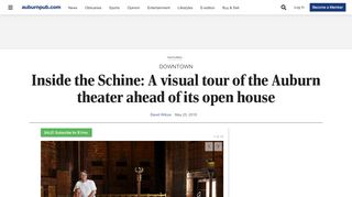 
                            10. Inside the Schine: A visual tour of the Auburn theater ahead of its open ...