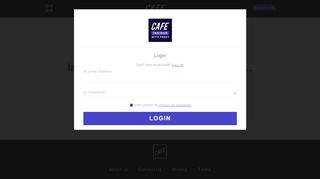 
                            5. Insider Login Page – CAFE