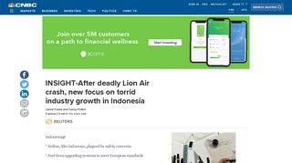 
                            12. INSIGHT-After deadly Lion Air crash, new focus on torrid industry ...
