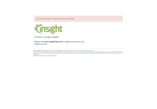 
                            6. Insight Card Services