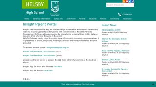 
                            5. Insight Parent Portal - Helsby High School