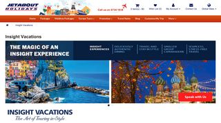 
                            9. Insight Vacations Tour - Promotion | Travel Agency - Jetabout Holidays