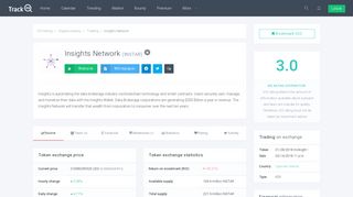 
                            5. Insights Network (INSTAR) ICO information and rating | TrackICO