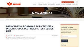 
                            12. INSIGHTS ON INDIA UPSC IAS Prelims Test Series 2018