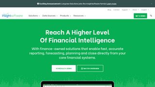 
                            12. insightsoftware: Home Page