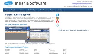 
                            3. Insignia Integrated Library System - Insignia Software