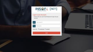 
                            10. Insofe-SCT: Student dashboard.