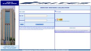 
                            6. Inspection Monitoring & Billing System - ritesinsp.com