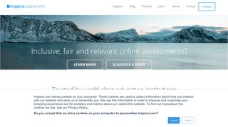 
                            7. Inspera: Online assessment for education and certification