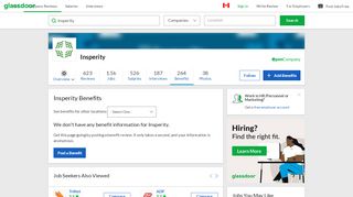 
                            13. Insperity Employee Benefits and Perks | Glassdoor.ca