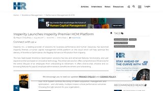 
                            6. Insperity Launches Insperity Premier HCM Platform | HR Technologist