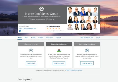 
                            10. Inspire Confidence Group - Albany, NY | Ameriprise Financial