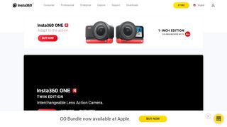 
                            10. Insta360 360 Camera - Insta360, the leader in 360 cameras