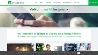 
                            3. Instabank - Lån, Sparing og Forsikring