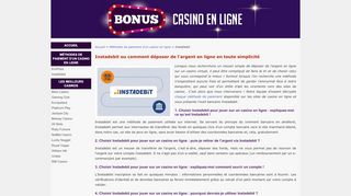 
                            8. Instadebit | les 4 infos essentielles à savoir ! - Casino en ligne Canada
