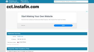 
                            12. Instafin - Login - cct.instafin.com | IPAddress.com