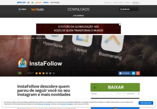 
                            3. InstaFollow | Download | TechTudo