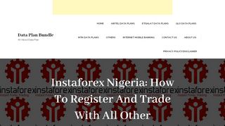 
                            9. Instaforex Nigeria: How To Register And Trade With All Other ...