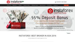 
                            6. InstaForex Nigeria Office | Online Forex Trading Services