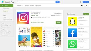 
                            5. Instagram – Apps no Google Play