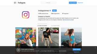 
                            4. Instagram en Español (@instagrames) • Fotos y videos de Instagram