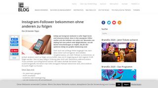 
                            1. Instagram-Follower bekommen ohne anderen zu folgen - FAMAB-Blog