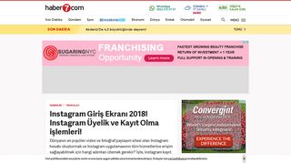 
                            4. Instagram Giriş Ekranı 2018! Instagram Üyelik ve Kayıt Olma işlemleri ...