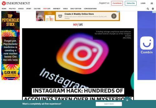 
                            13. Instagram hack: Hundreds of accounts taken over in mysterious ...