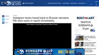 
                            13. Instagram hacks traced back to Russian domains, FBI asks users to ...